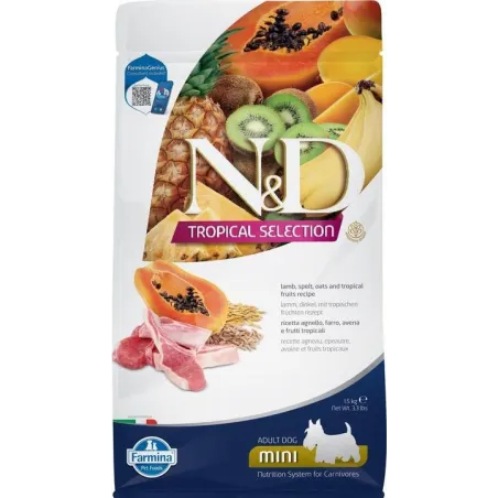 FARMINA N&amp;D TROPICAL SELECTION - DOG Dry Lamb | AKVANAMAI
