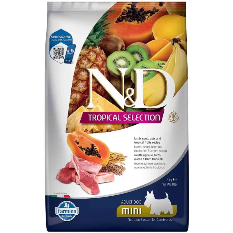 FARMINA N&amp;D TROPICAL SELECTION - DOG Dry Lamb | AKVANAMAI