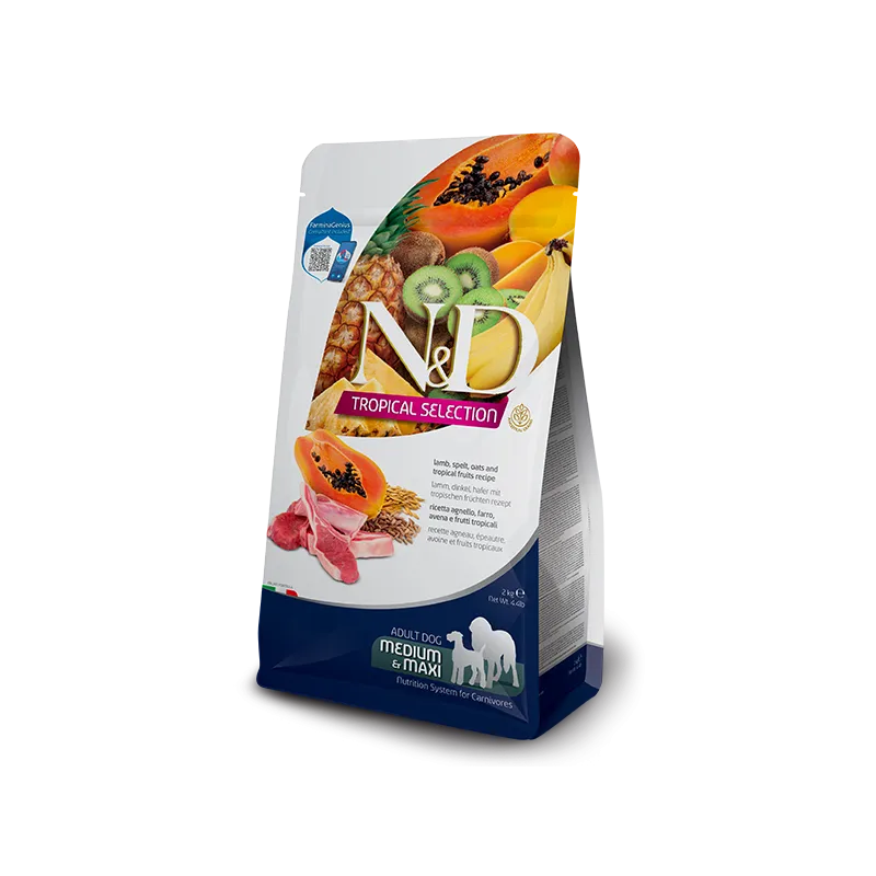 FARMINA N&amp;D TROPICAL SELECTION - DOG Dry Lamb | AKVANAMAI