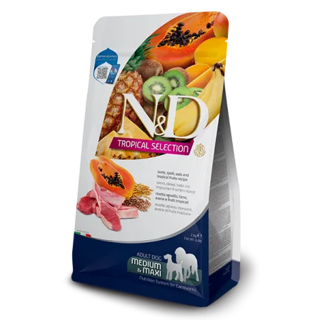 FARMINA N&amp;D TROPICAL SELECTION - DOG Dry Lamb | AKVANAMAI