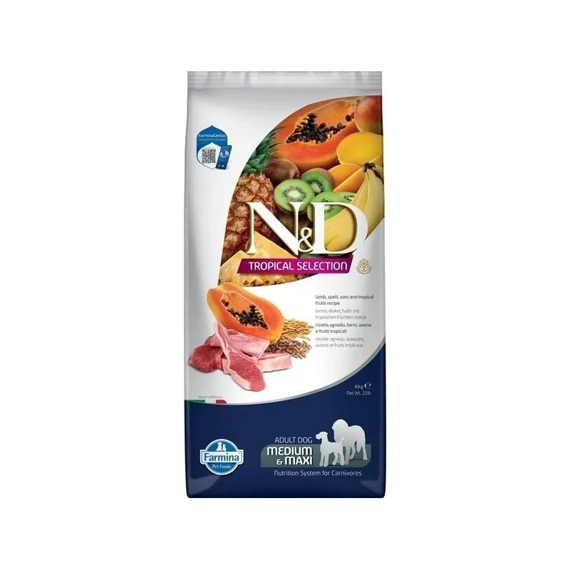 FARMINA N&amp;D TROPICAL SELECTION - DOG Dry Lamb | AKVANAMAI