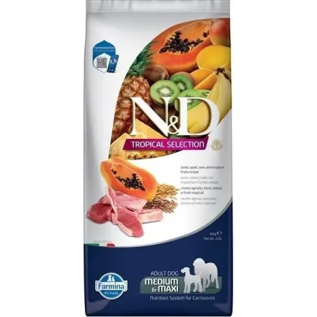 FARMINA N&amp;D TROPICAL SELECTION - DOG Dry Lamb | AKVANAMAI