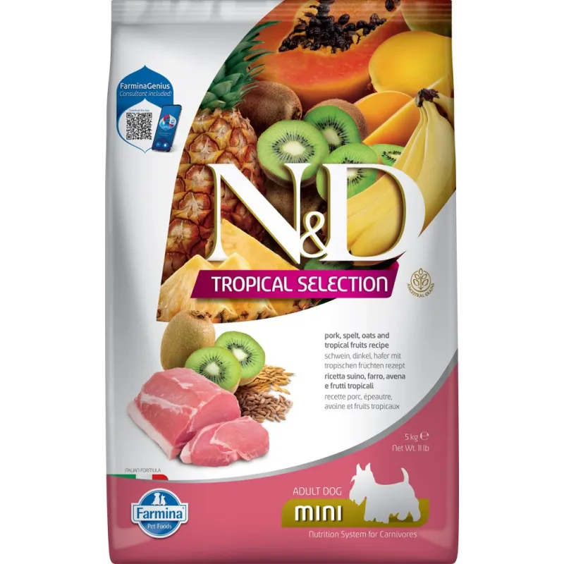 FARMINA N&amp;D TROPICAL SELECTION - DOG Dry Pork | AKVANAMAI