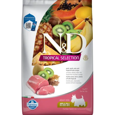 FARMINA N&amp;D TROPICAL SELECTION - DOG Dry Pork | AKVANAMAI