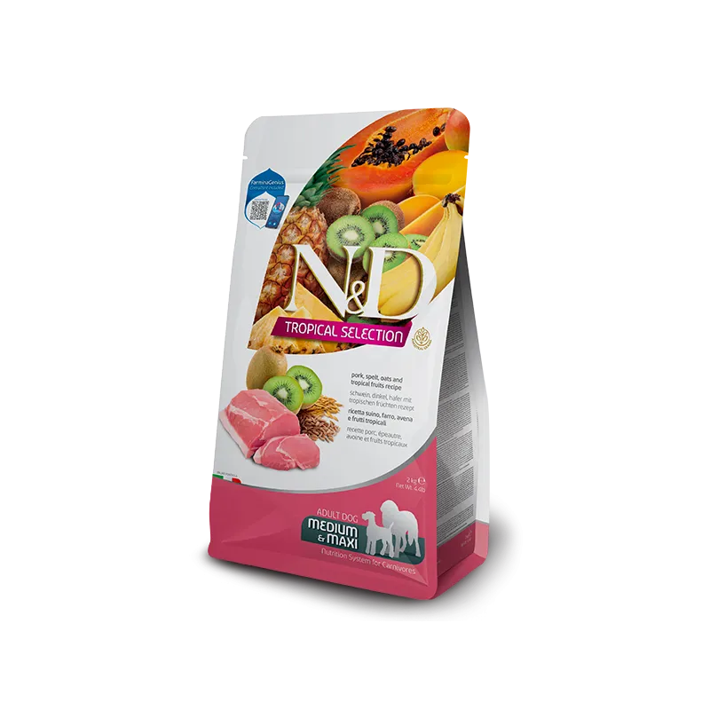 FARMINA N&amp;D TROPICAL SELECTION - DOG Dry Pork | AKVANAMAI