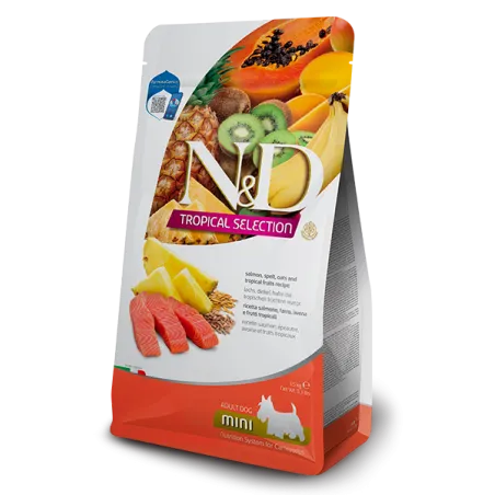 FARMINA N&amp;D TROPICAL SELECTION - DOG Dry Salmon | AKVANAMAI