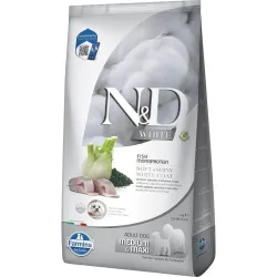 FARMINA N&amp;D WHITE - DOG Dry Sea Bass | AKVANAMAI