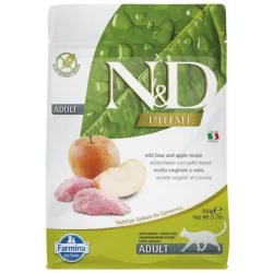 FARMINA N&amp;D PRIME - CAT Dry Wild Boar&amp;Apple | AKVANAMAI