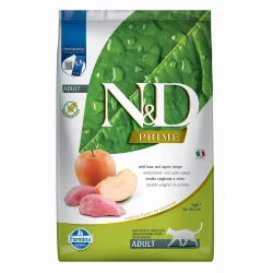 FARMINA N&amp;D PRIME - CAT Dry Wild Boar&amp;Apple | AKVANAMAI