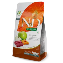 FARMINA N&amp;D PUMPKIN - CAT Dry Venison&amp;Apple | AKVANAMAI