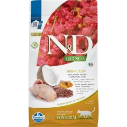 FARMINA N&amp;D QUINOA - CAT Dry SKIN&amp;COAT | AKVANAMAI