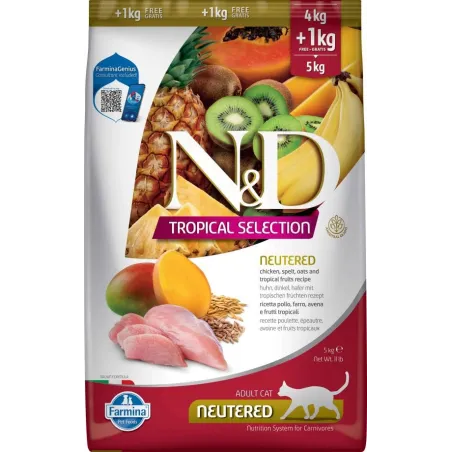 FARMINA N&amp;D TROPICAL SELECTION - CAT Dry | AKVANAMAI