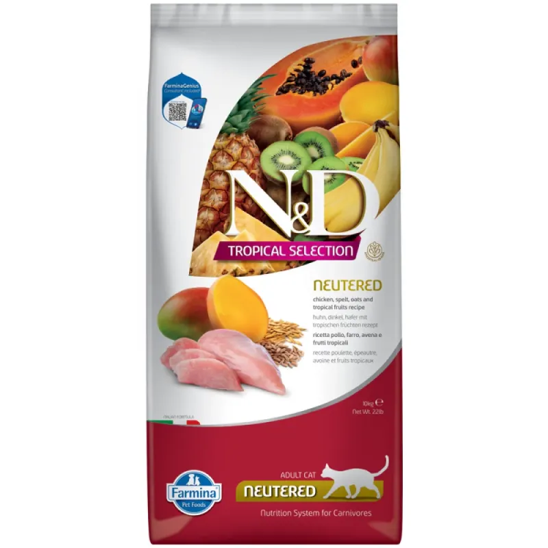 FARMINA N&amp;D TROPICAL SELECTION - CAT Dry | AKVANAMAI