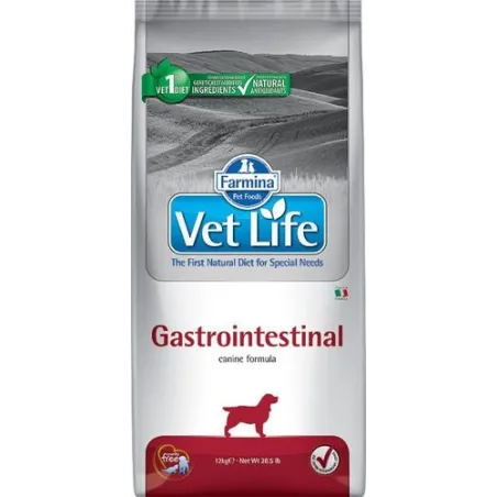 FARMINA VET LIFE - DOG Dry GASTROINTESTINAL 12 kg | AKVANAMAI