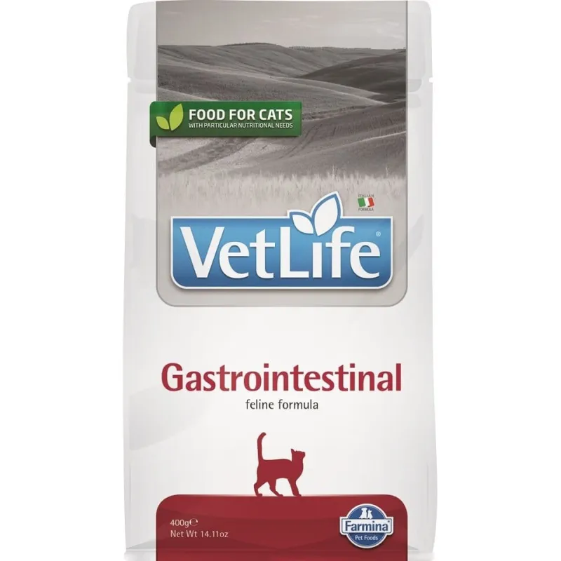 FARMINA VET LIFE - CAT Dry GASTRO-INTESTINAL 400 gr | AKVANAMAI