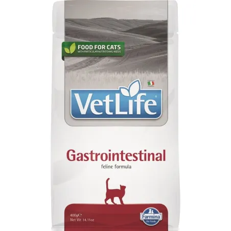 FARMINA VET LIFE - CAT Dry GASTRO-INTESTINAL 400 gr | AKVANAMAI