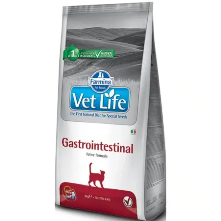 FARMINA VET LIFE - CAT Dry GASTRO INTESTINAL 2 kg | AKVANAMAI