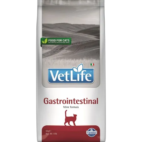 FARMINA VET LIFE - CAT Dry GASTRO INTESTINAL 5 kg | AKVANAMAI