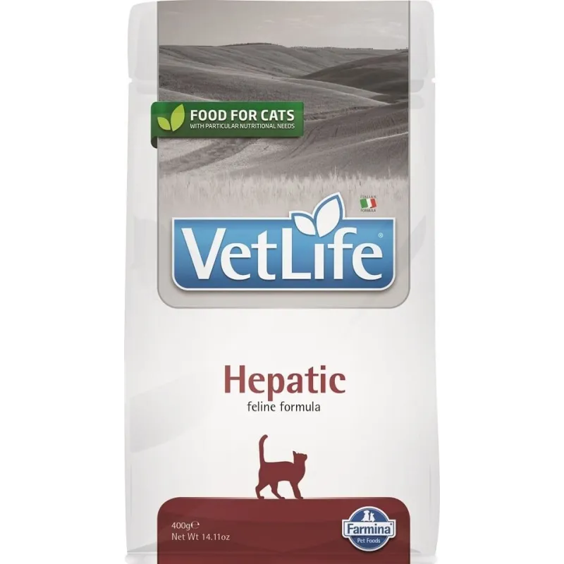 FARMINA VET LIFE - CAT Dry HEPATIC 400 gr | AKVANAMAI