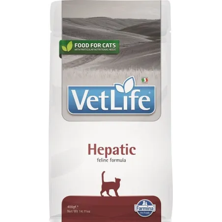 FARMINA VET LIFE - CAT Dry HEPATIC 400 gr | AKVANAMAI