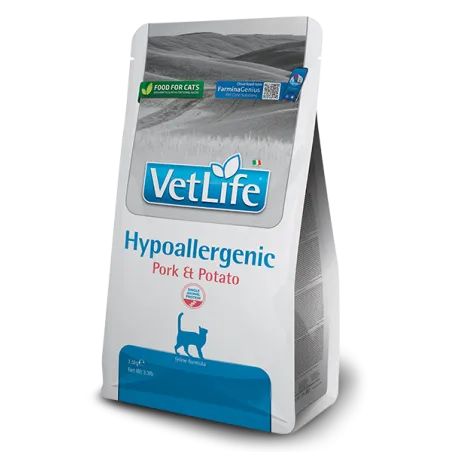 FARMINA VET LIFE - CAT Dry HYPOALLERGENIC | AKVANAMAI