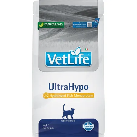 FARMINA VET LIFE - CAT Dry ULTRAHYPO 2 kg | AKVANAMAI