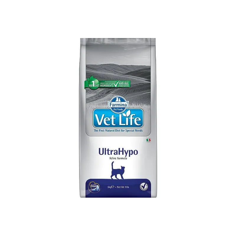 FARMINA VET LIFE - CAT Dry ULTRAHYPO 10 kg | AKVANAMAI