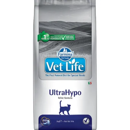 FARMINA VET LIFE - CAT Dry ULTRAHYPO 10 kg | AKVANAMAI