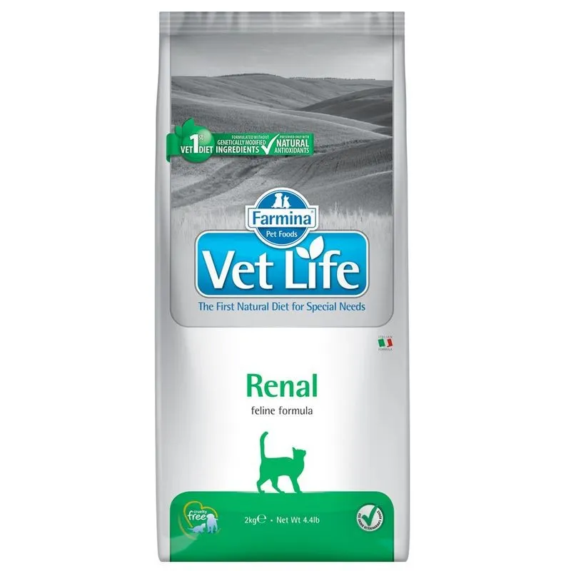 FARMINA VET LIFE - CAT Dry RENAL 10 kg | AKVANAMAI