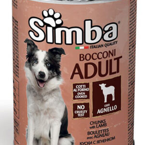 Simba Adult lamb visavertis konservuotas pašaras suaugusiems šunims su ėriena 415g