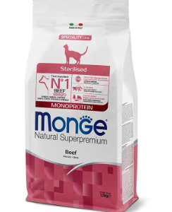 Monge Dry Cat Adult Sterilized Beef monoprotein 1,5 kg