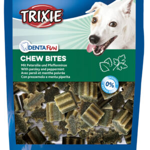 Trixie kramtomieji skamėstai šunims Denta Fun Chew Bites, petražolės/pipirmėtės, 150 g