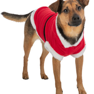 Trixie Xmas Santa Paltukas, XS: 30 cm, raudonas