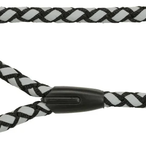Trixie Cavo Reflect pavadys, L-XL 1m/18mm, juodas/atspind.