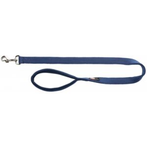 Trixie Premium fosforescuojantis pavadys su adreso laukupavadys, XS 1.2m/10mm, indigo