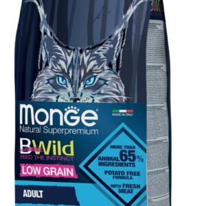 Monge Dry Cat BWILD - Adult Anchovies (ančiuviai) 1,5 kg