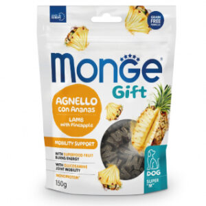 Monge GIFT Dog Super "M" Mobility support Ėriena/ananasai 150 g