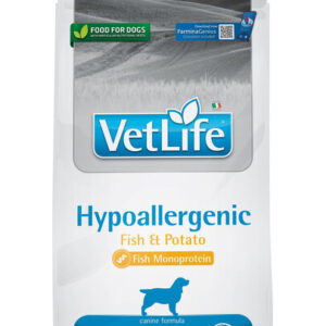 FARMINA VET LIFE - DOG Dry HYPOALLERGENIC Fish&Potato 2 kg