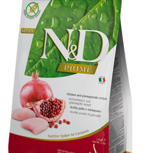 FARMINA N&D PRIME - CAT Dry Chicken&Pomegr KITTEN 1,5 kg
