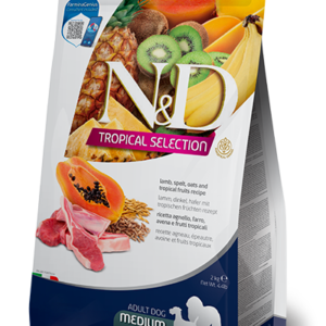 FARMINA N&D TROPICAL SELECTION - DOG Dry Lamb ADULT MED&MAX 2 kg