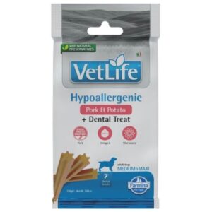 FARMINA  VET LIFE - DOG TREAT - HYPOALLERGENIC Pork&Potato ADULT MED&MAX 100 g