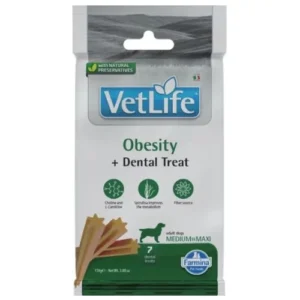 FARMINA  VET LIFE - DOG TREAT - OBESITY ADULT MED&MAX 100 g