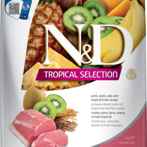 FARMINA N&D TROPICAL SELECTION - DOG Dry Pork ADULT MINI 5 kg