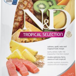 FARMINA N&D TROPICAL SELECTION - DOG Dry Salmon ADULT MED&MAX 2 kg