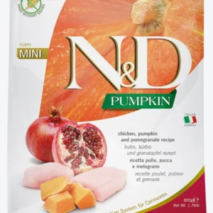 FARMINA N&D PUMPKIN - DOG Dry Chicken&Pomegranate PUPPY MINI 800 g
