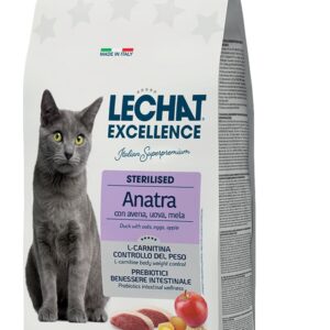 Lechat Exc. sausas pašaras sterilizuotoms katėms su antiena 1,5 kg