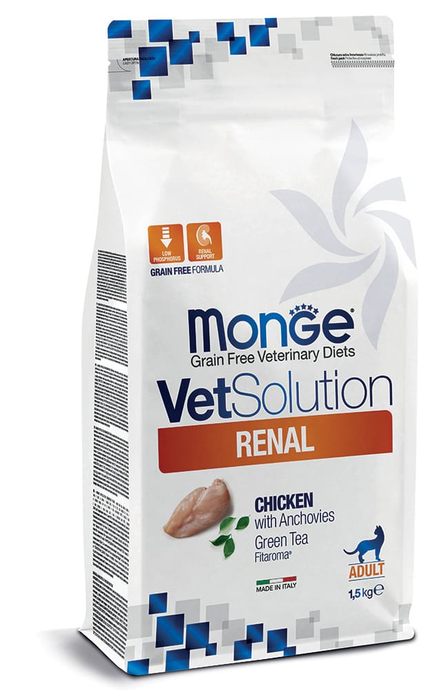 Monge VetSolution Cat Renal 1,5kg 1 Monge VetSolution Cat Renal 1,5kg