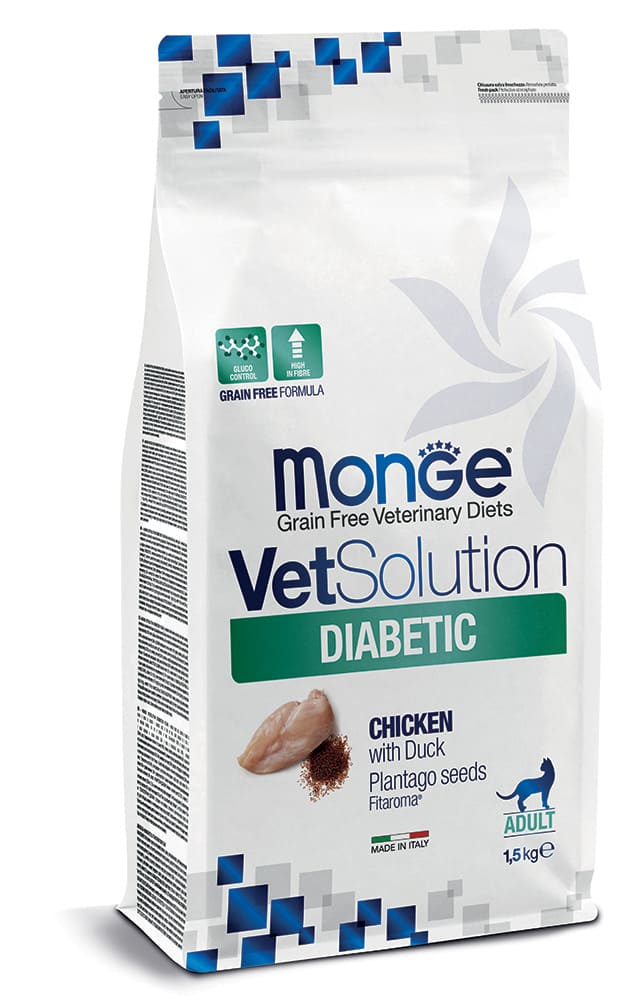 Monge VetSolution Cat Diabetic 400g 1 Monge VetSolution Cat Diabetic 400g