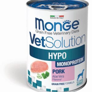Monge VetSolution Dog Wet HYPO MONO Pork 400g
