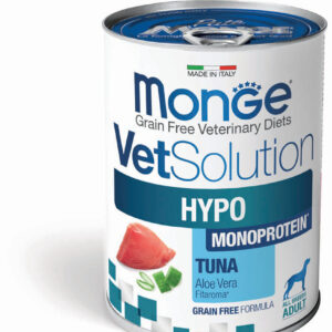 Monge VetSolution Dog Wet HYPO MONO Tuna 400g